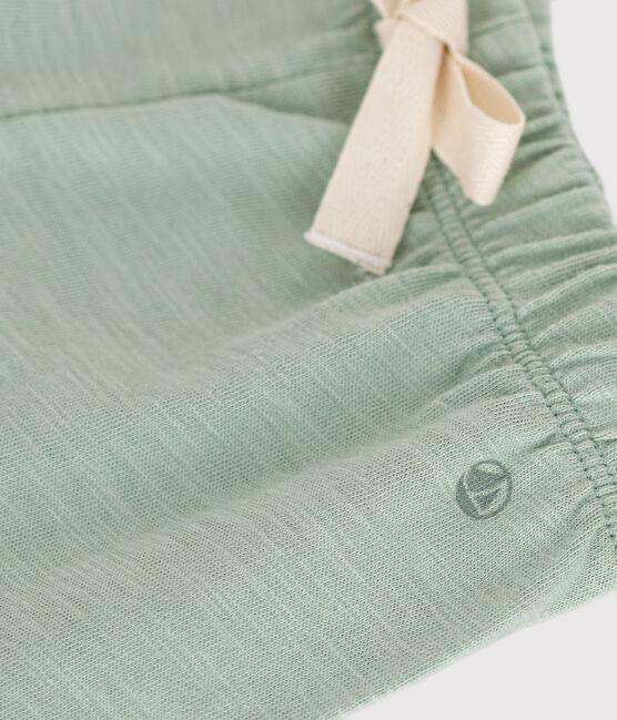 Babies' Lightweight Jersey Shorts HERBIER green