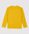 Boys' Long-Sleeved Cotton T-Shirt BOUDOR yellow