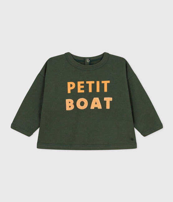 Babies' Fleece Sweatshirt AVORIAZ green