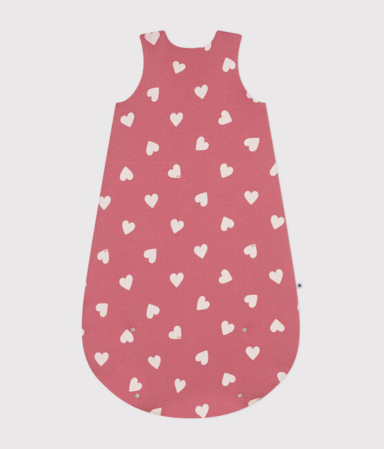 Babies 2.5 TOG cotton sleeping bag ROSEWOOD pink/AVALANCHE