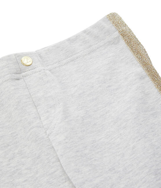 Girls' Knit Trousers BELUGA CHINE grey
