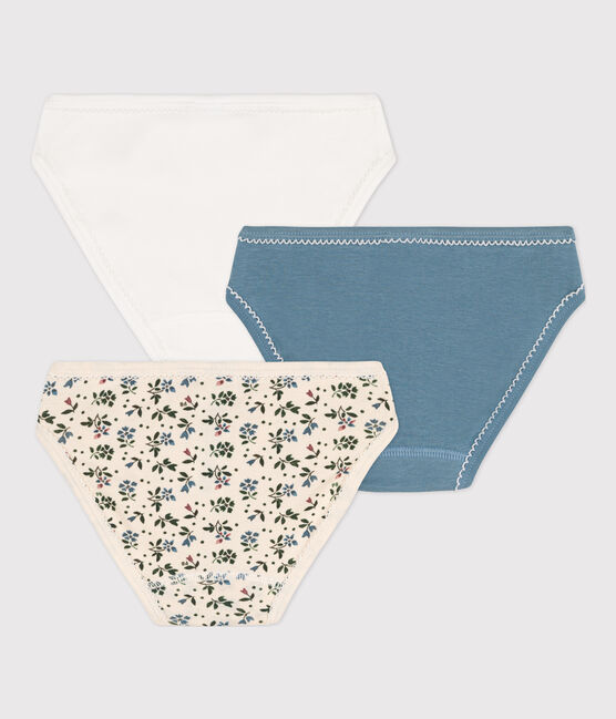 Girls' Floral Cotton Briefs - 3-Pack variante 2