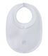 Baby's unisex bib in lined velour