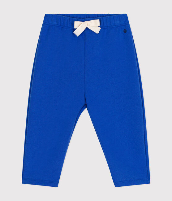 Babies' fleece trousers CALVIN blue