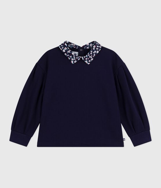 Children's plain cotton sweatshirt SOIR