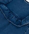 Babies' sleeveless denim dress BLEU DELAVE blue