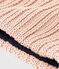Babies' Unisex Fleece-Lined Knitted Snood SALINE pink