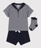 Baby's Sailor Style Clothes -3-Piece Set variante 1