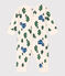 Babies' Footless Cotton Pyjamas AVALANCHE white/MULTICO