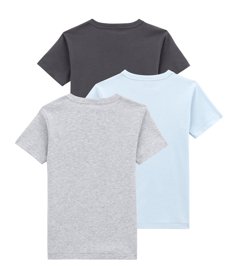 Little boy's short sleeved tee-shirttrio multicolor