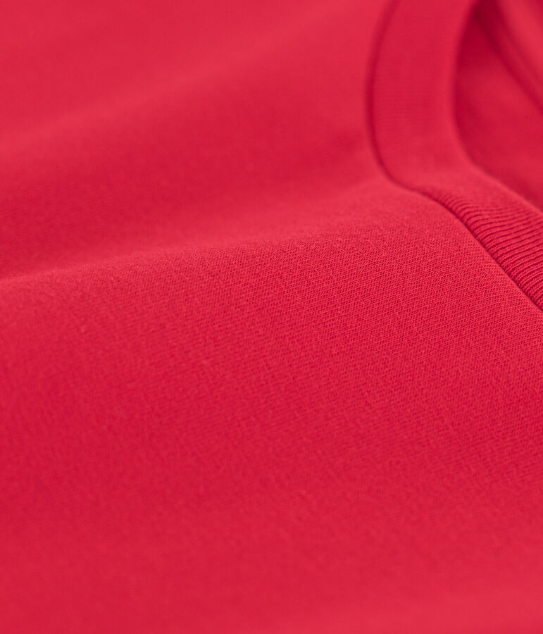 Women's Boxy Cotton T-Shirt PEPS red