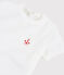Baby girl's t-shirt ECUME white