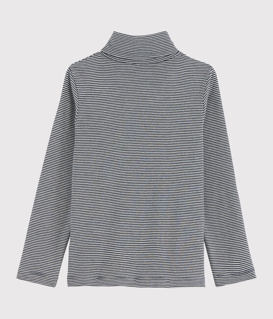 Boys' /Girl's Undershirt SMOKING blue/MARSHMALLOW white