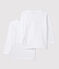 Boys' White Long-Sleeved T-Shirt - 2-Pack variante 1