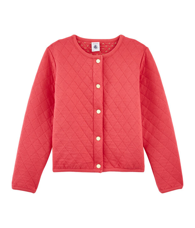 Girls' Cardigan red