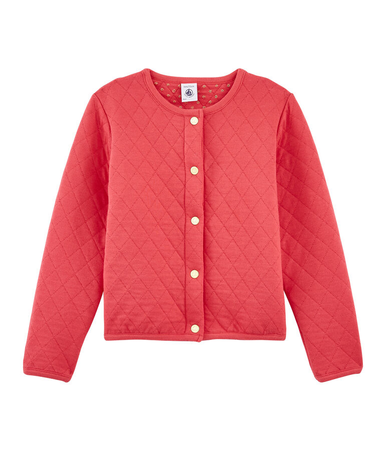 Girls' Cardigan red