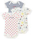 Baby Boys' Short-Sleeved Bodysuit - 3-Piece Set