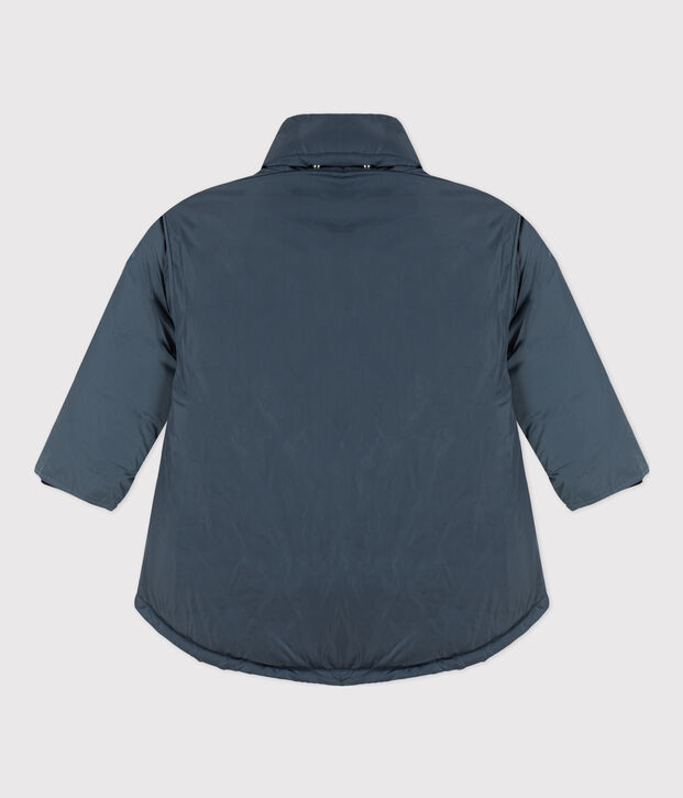 Girls' Mid Length Puffer Jacket grey