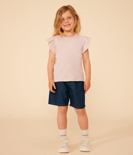 Girls' Cotton T-Shirt SALINE pink
