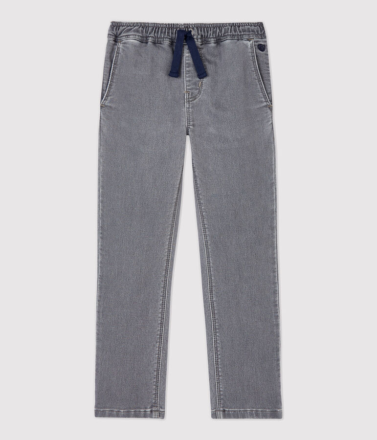 Boys' Regular Denim Trousers grey