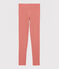 Girls' Elastane Jersey Leggings PAPAYE pink
