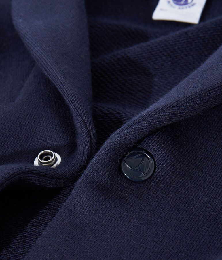 Boy's light sweatshirt jacket SMOKING blue