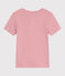 Women's Iconic plain cotton T-shirt CHARME pink