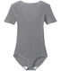 Women's second-skin cotton bodysuit