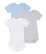 Pack of 3 baby boy bodysuits