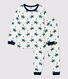 Boys' Knight Print Cotton Pyjamas