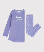 purple/white