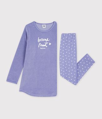 purple/white