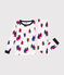 Children's boat print fitted cotton pyjamas MARSHMALLOW white/MULTICO white