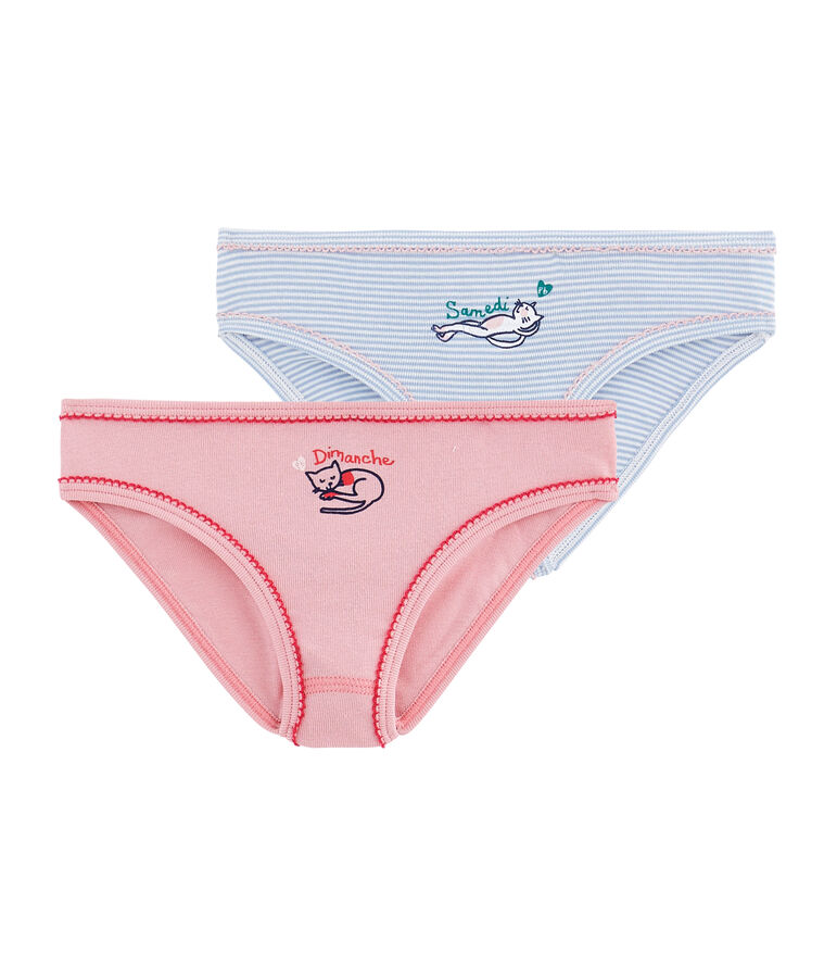 Girls' Knickers - 2-Piece Set multicolor