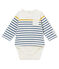 Baby boy's long sleeved tee-shirtbody MARSHMALLOW white/MULTICO white