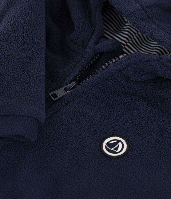 Babies' Fleece Hoodie SMOKING blue