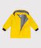 Babies' iconic plain raincoat JAUNE yellow