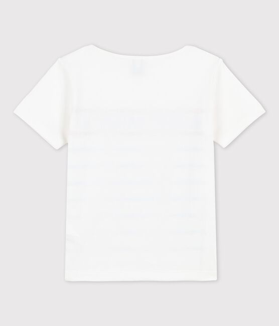 Children's Unisex Cotton T-Shirt MARSHMALLOW white
