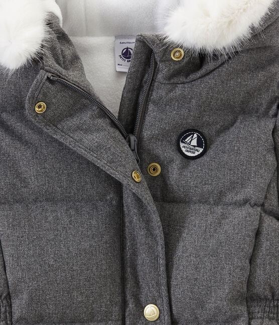 Flannel parka GRIS grey