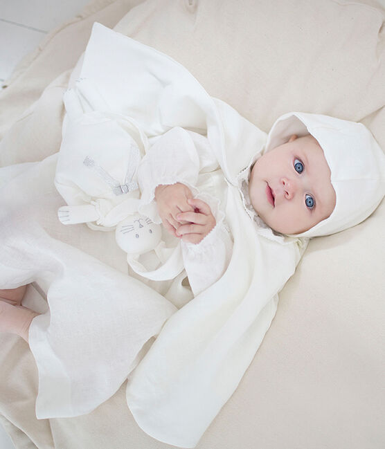 Elegant rabbit comforter MARSHMALLOW white