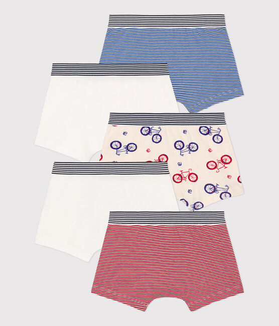 Boys' Bike Themed Cotton Boxer Shorts - 5-Pack variante 1