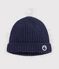 Babies' Knit Hat with Fleece Lining SMOKING