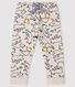 Baby boy's tubular knit trousers