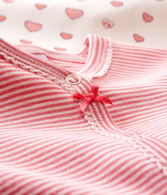 Baby girl's sleepsuit duo variante 1