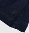 Baby girl's sleeveless dress JEANS blue