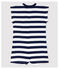 Baby Boys' Stripy Jersey Playsuit SMOKING blue/MARSHMALLOW white
