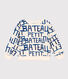 Children's unisex printed fleece sweatshirt