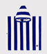 CHILDREN'S STRIPED TERRYCLOTH BATH PONCHO