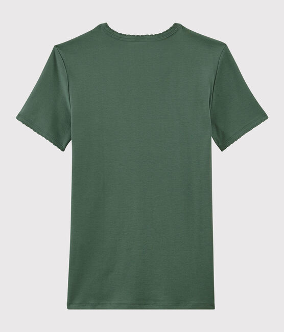 Women's Iconic Round Neck T-Shirt VALLEE green