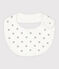 Little star bib MARSHMALLOW white/MULTICO white